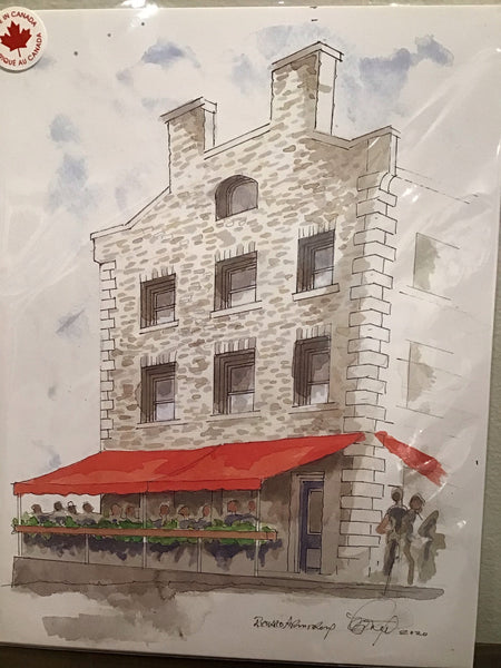 Dianne’s Waterfront Small Card by Richard Armstrong