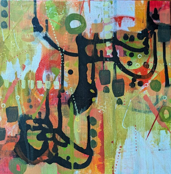 Climb - original painting by Clare Williams