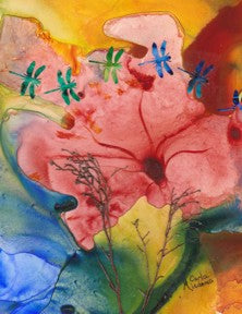 Fly Over - original painting by Carla Miedema