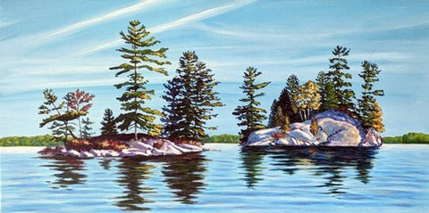 Tiny Islands in Late Summer