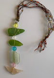 Sea Glass Sun Catcher Ornaments by Gail