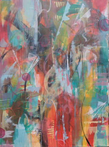 Dance with Me - original painting by Clare Williams