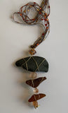 Sea Glass Sun Catcher Ornaments by Gail
