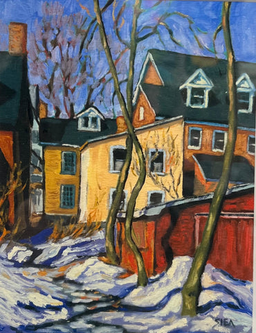 Carriage Lane 8 x 10 print by Pat Shea
