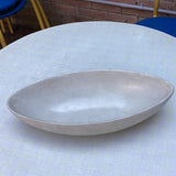 Large Contour Oblong Concrete Bowl#8