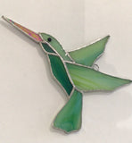 Stained Glass Hummingbird by Howard Sandles