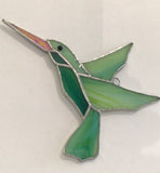 Stain Glass Humming Bird by Howard Sandles