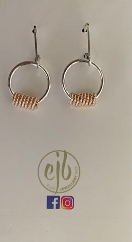 Twisted Coil earrings