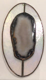 Stained Glass Brazilian Agates by Howard Sandles