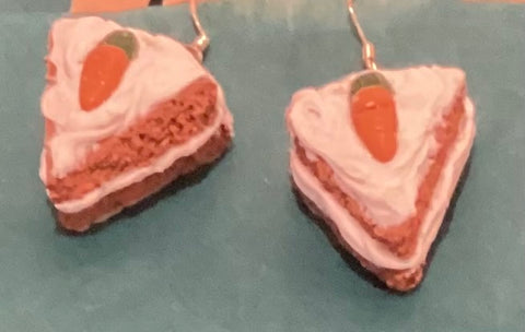 Earrings - Carrot Cake