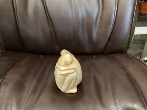 Mini Monks Grieving Statue