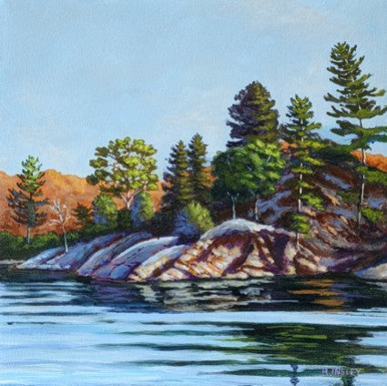 Sun, Shade and Shadow - original painting by Rosalyn Insley