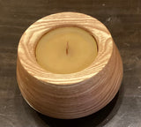 Akwood Wooden Crafts medium candle