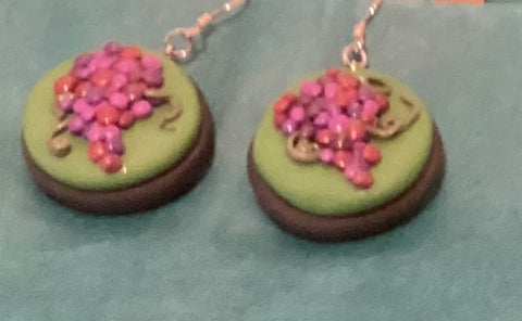 Earrings - Grape Vine