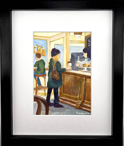 Morning Coffee at Balzac’s - original by Everdello (Joanne Stanbridge)