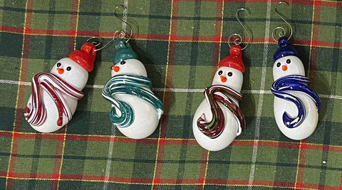Kingston Glass Studio Christmas Ornaments