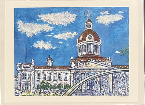 City Hall Front Tully Print