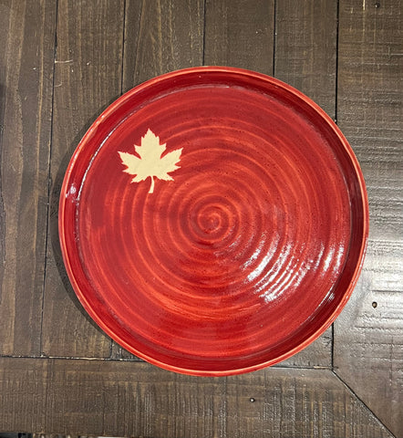 Wheel Works Red Maple Platter