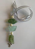 Sea Glass Sun Catcher Ornaments by Gail
