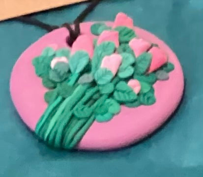 Rose Bouquet Pendant