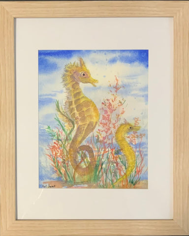 I Seahorse You original by Gail