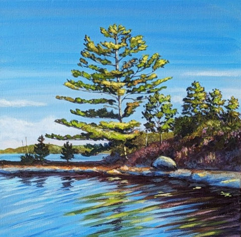 Rockhouse Diva - original painting by Rosalyn Insley