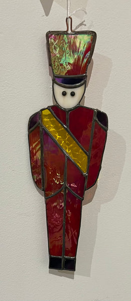 Stained Glass Tin Soldier by Howard Sandles