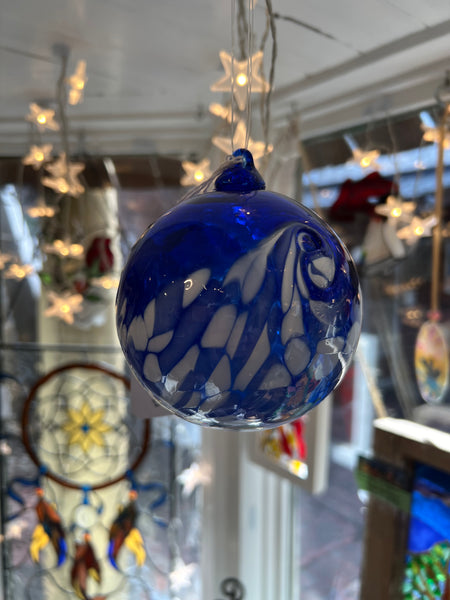 Kingston Glass Studio Swirling Friendship Ball