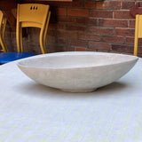 Large Contour Oblong Concrete Bowl#8