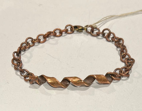 Copper Swirl - by Leslie Welfare