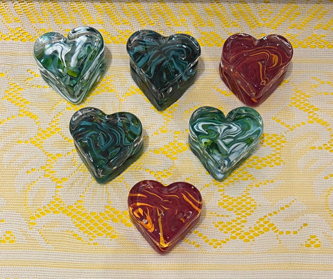 Kingston Glass Studio Sweetheart Paper Weight