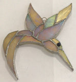 Stained Glass Hummingbird by Howard Sandles