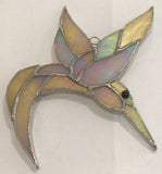 Stain Glass Humming Bird by Howard Sandles