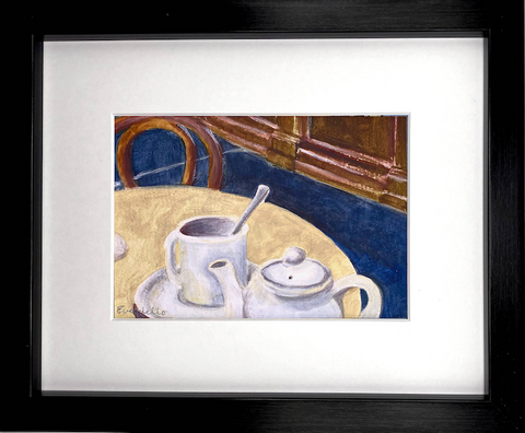 Tea Break at Balzac’s Cafe - original by Everdello (Joanne Stanbridge)