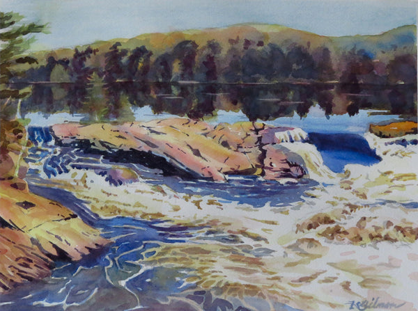 Rouge River at Breboeuf Village - Original by David Gilmore - 550