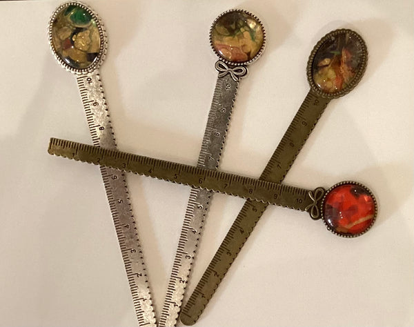 Acrylic Skin Bookmarks by Leslie Welfare