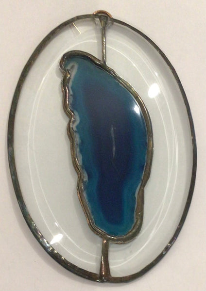 Stain Glass Brazilian Agates by Howard Sandles