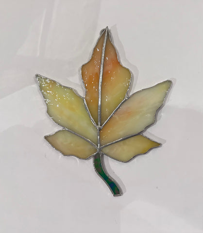 Stained Glass Leaves by Howard Sandles