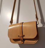 Natural Tan Shoulder Bag by David Yi