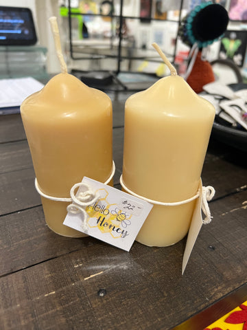 Hello Honey Small Drip Candle