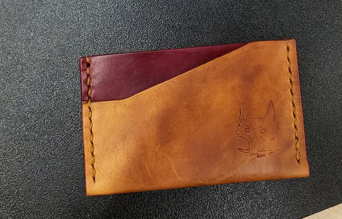 Leather Card Wallets by David Yi