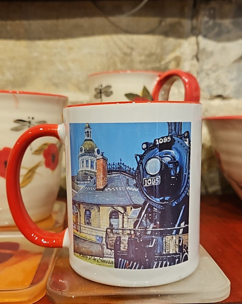 Mugs by Lucy De Sousa