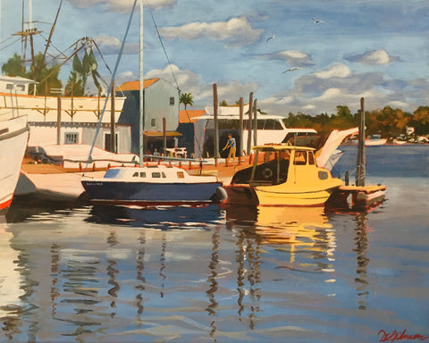 Tarpon Springs Harbour - Original by David Gilmore - 406