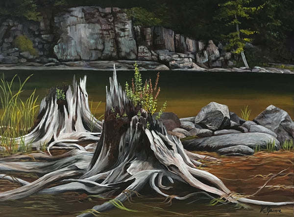 Renewal - original painting by Valerie Spence Hounsell