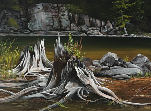 Renewal - original painting by Valerie Spence Hounsell