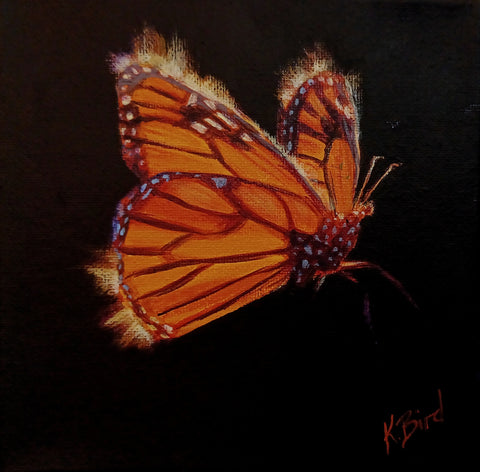 Glowing #1 - Original painting by Kristi Bird