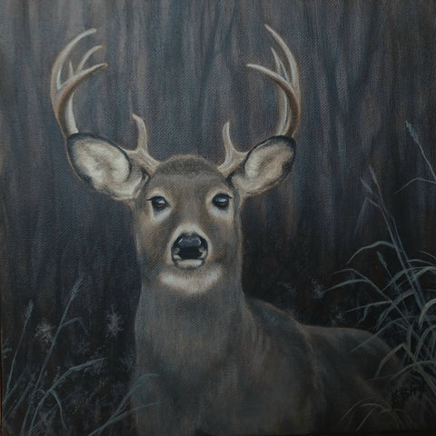 Into the Shadows - Original painting by Kristi Bird