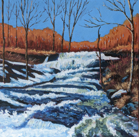 Spring Rush - original painting by Rosalyn Insley
