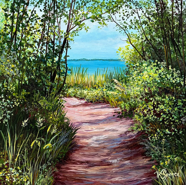 Big Water Trail - original painting by Valerie Spence Hounsell
