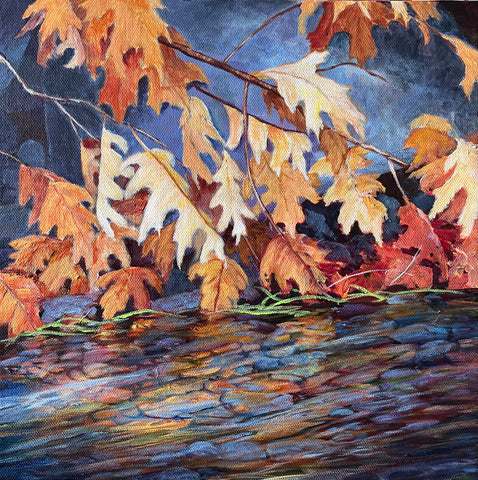 In the Drink - original painting by Valerie Spence Hounsell